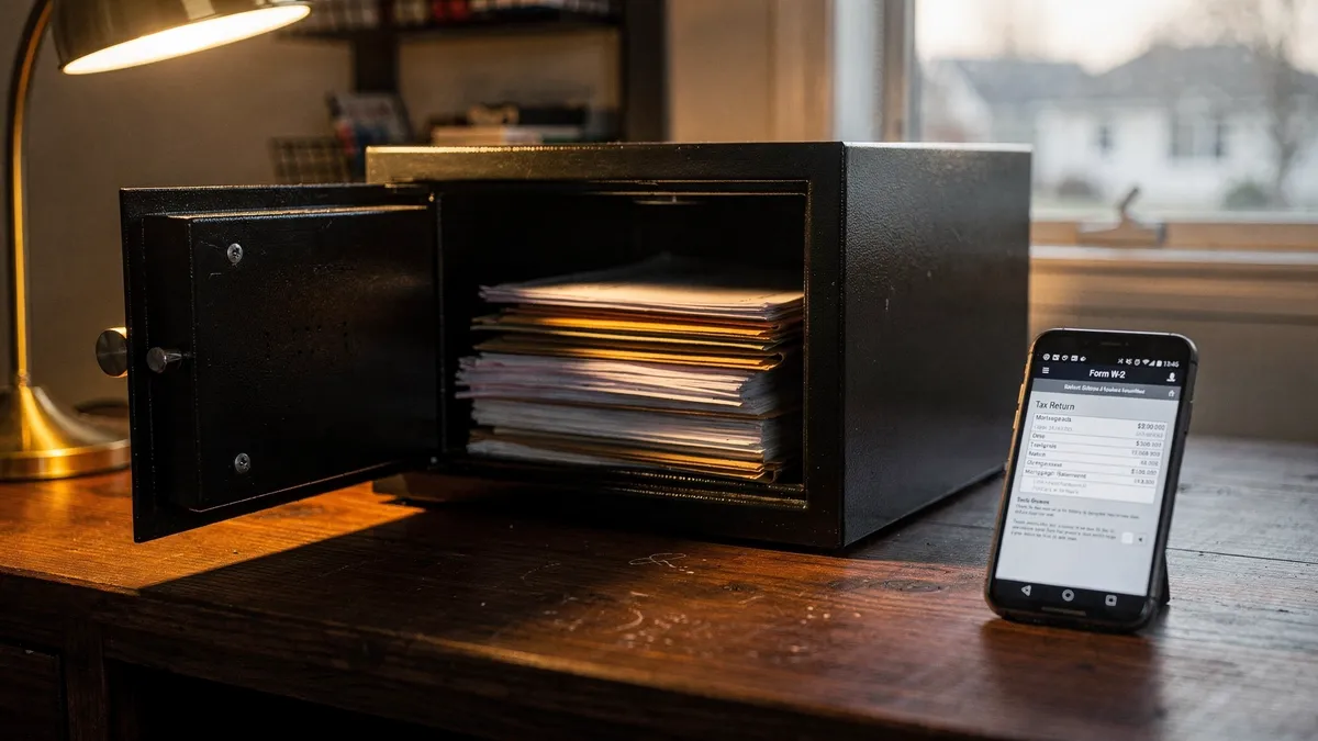 Tax Record Organization Throughout the Year - latest small